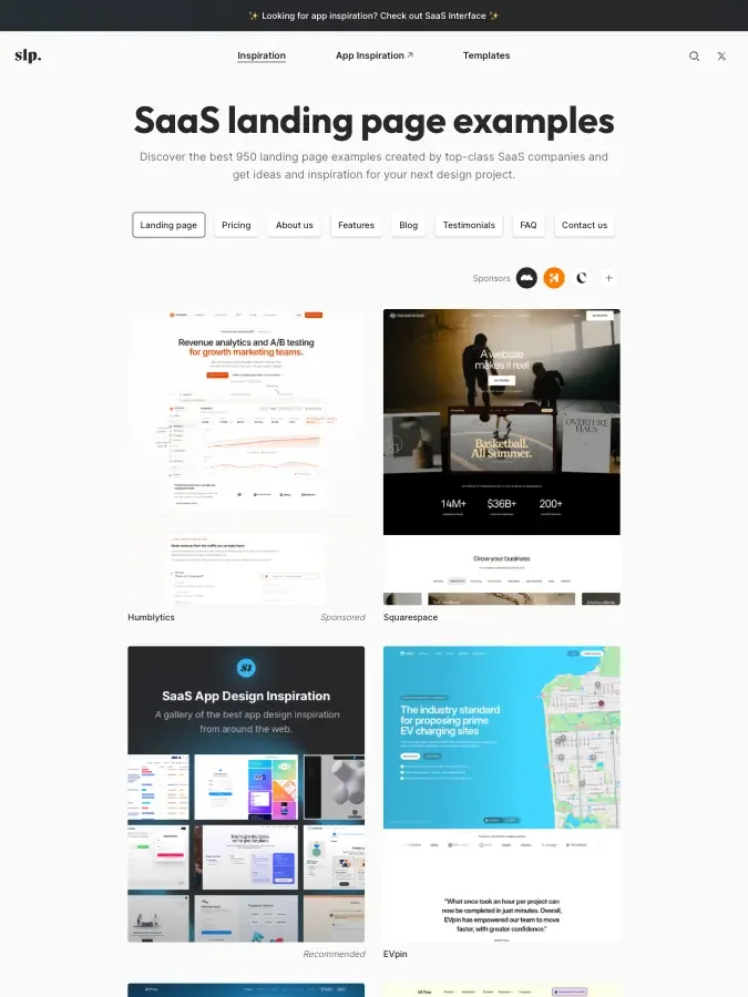 SaaS Landing Page preview