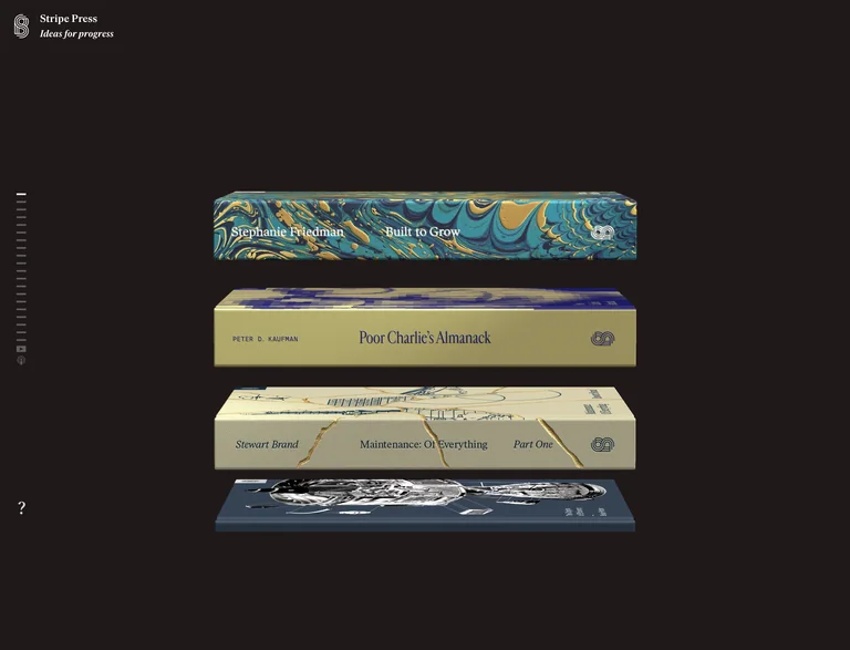 Stripe Press — 3D Book Shelf preview