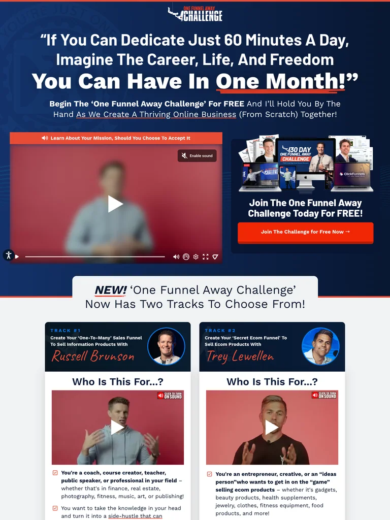 ClickFunnels — One Funnel Away preview