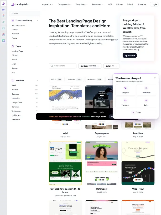 Landingfolio preview