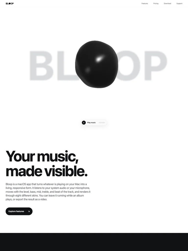 Bloop preview