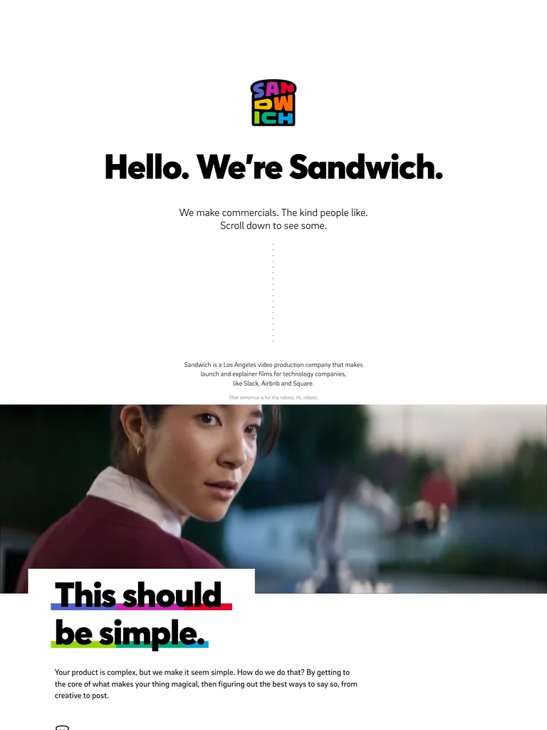 Sandwich — Rainbow Grotesk Studio preview