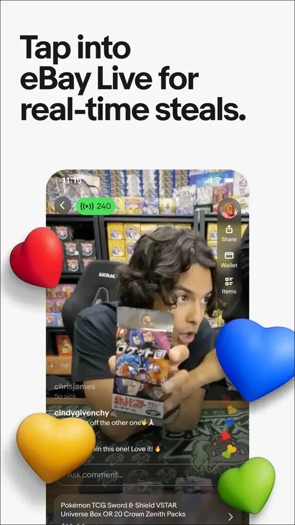 eBay preview