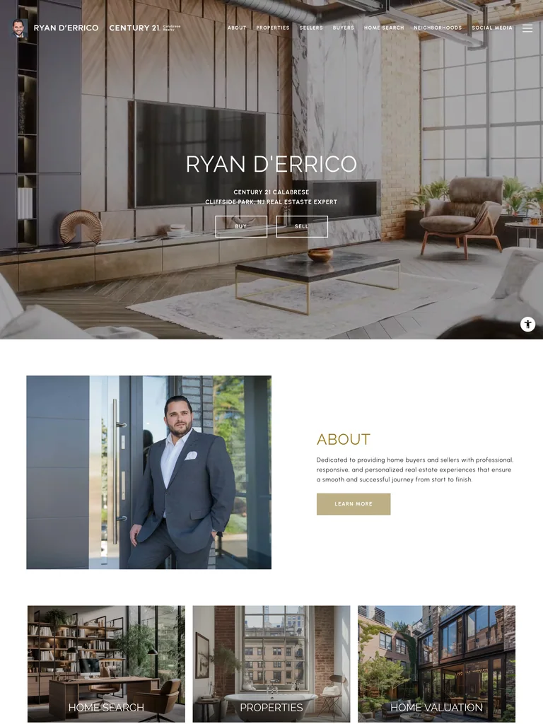 Cliffside Park Realtor — Editorial Luxury preview