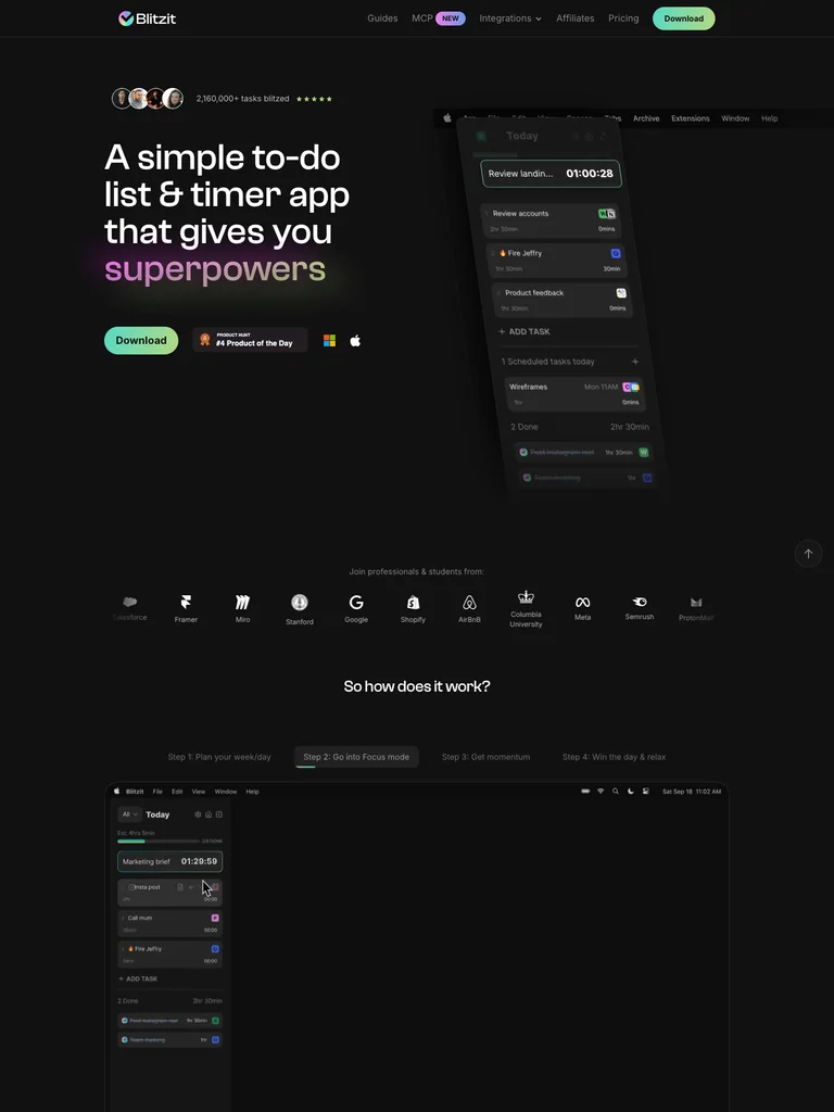 Blitzit preview