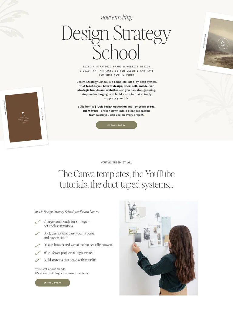 Davey & Krista — Design Strategy School preview