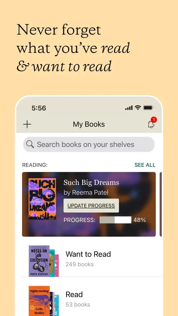 Goodreads preview