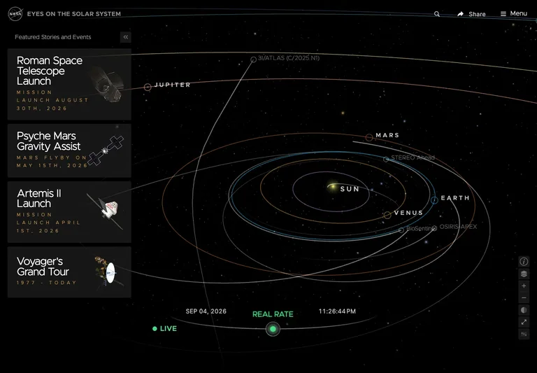 NASA — Eyes on the Solar System preview