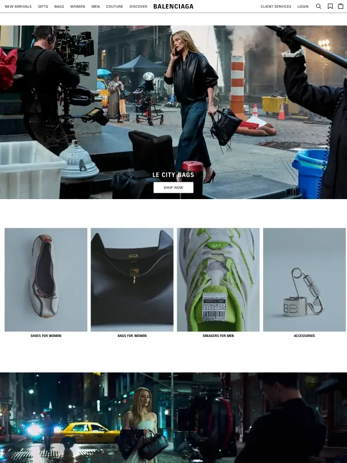 Balenciaga — Luxury Fashion Black preview