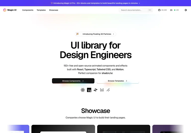 Magic UI preview
