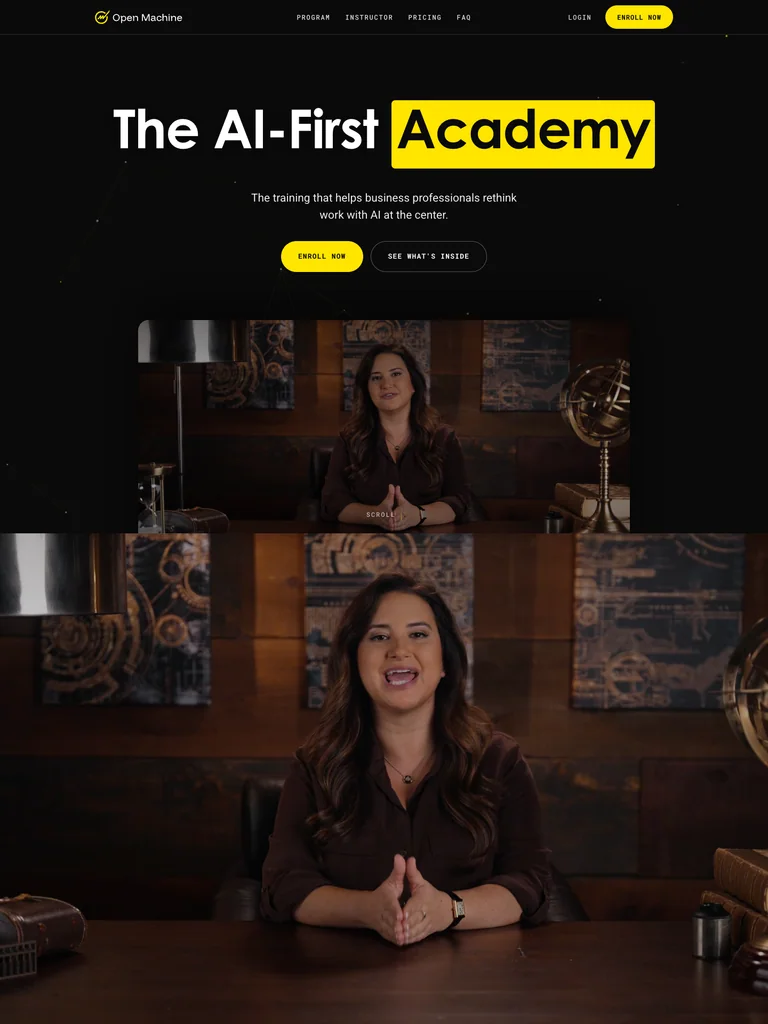 Allie K. Miller — AI-First Academy preview