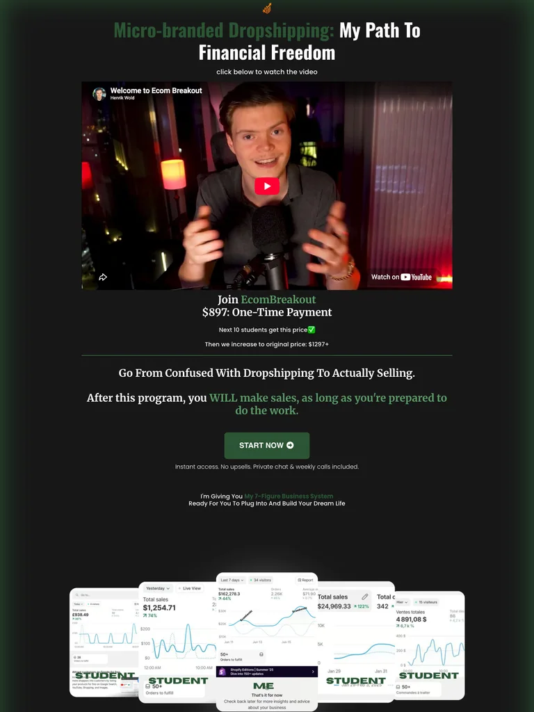 Henrik Wold — EcomBreakout preview