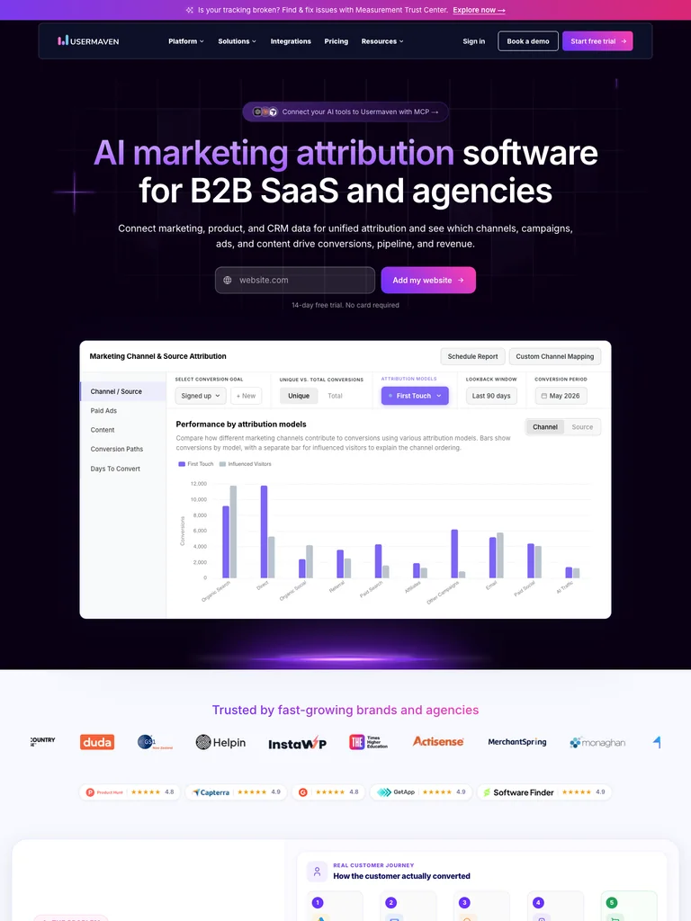 Usermaven preview