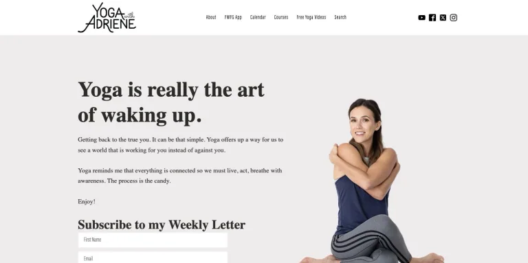 Adriene Mishler — Yoga With Adriene preview