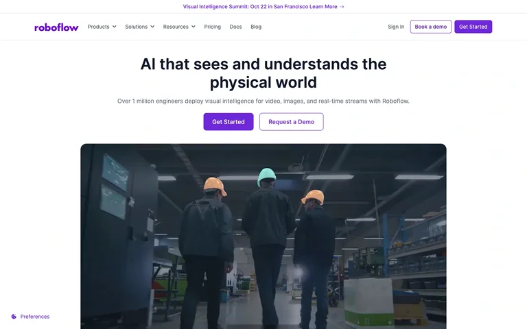 Roboflow preview