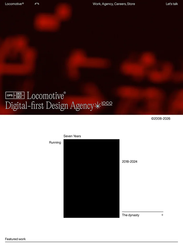 Locomotive — Ledger Serif Agency preview