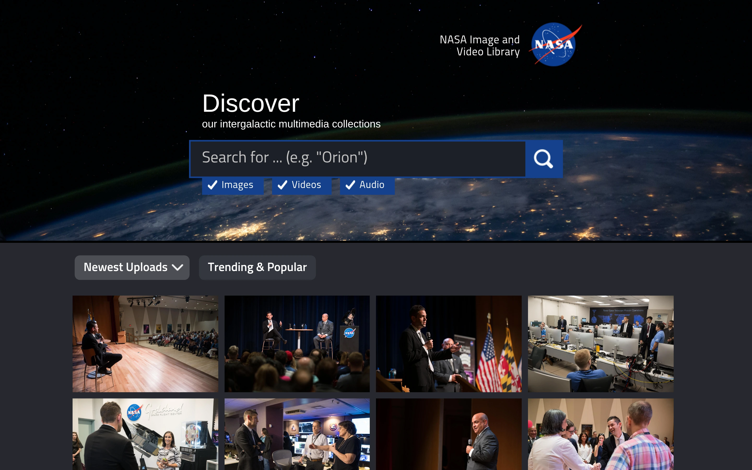 NASA — Image library — captured interface