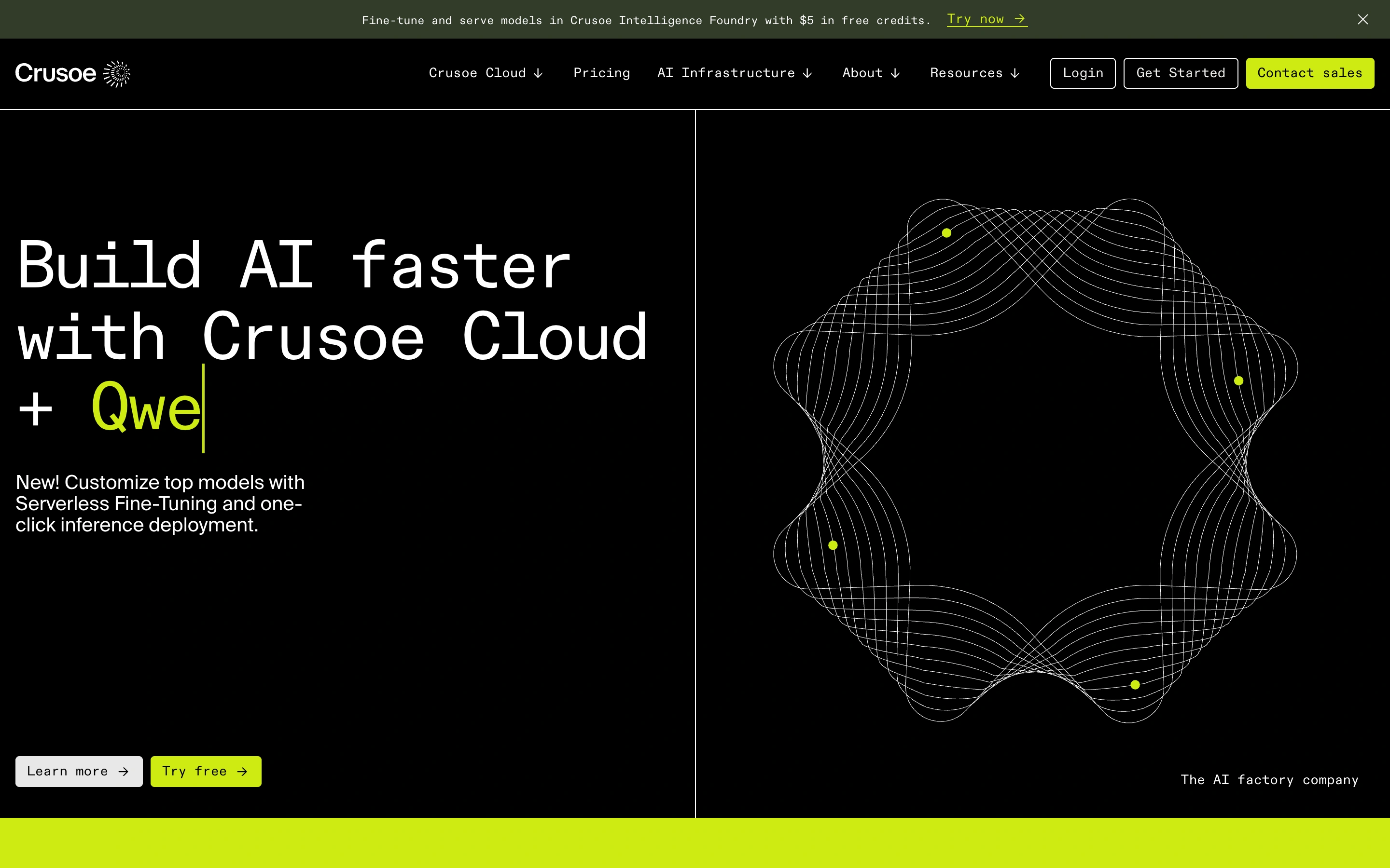 Crusoe — captured interface
