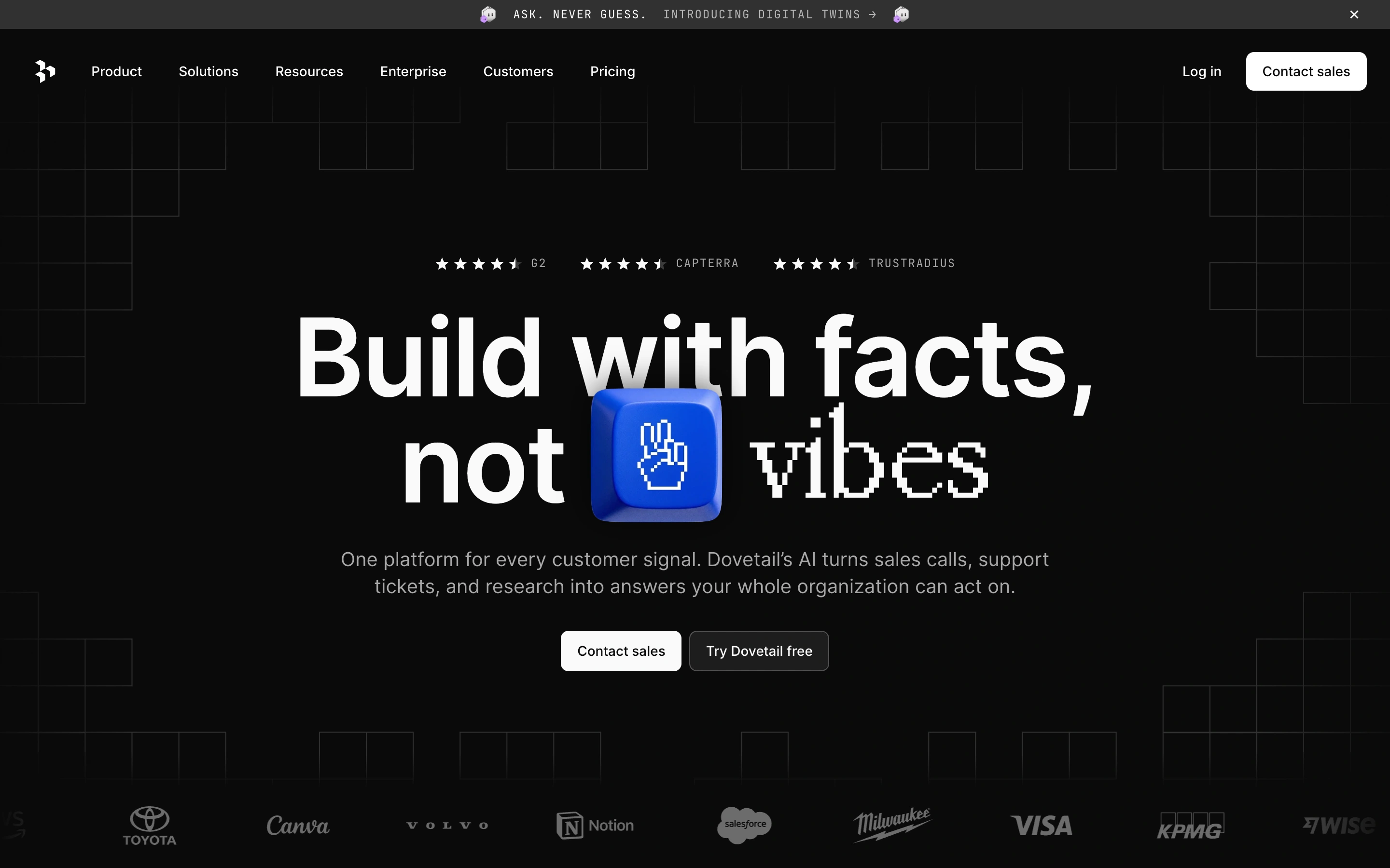 Dovetail — captured interface