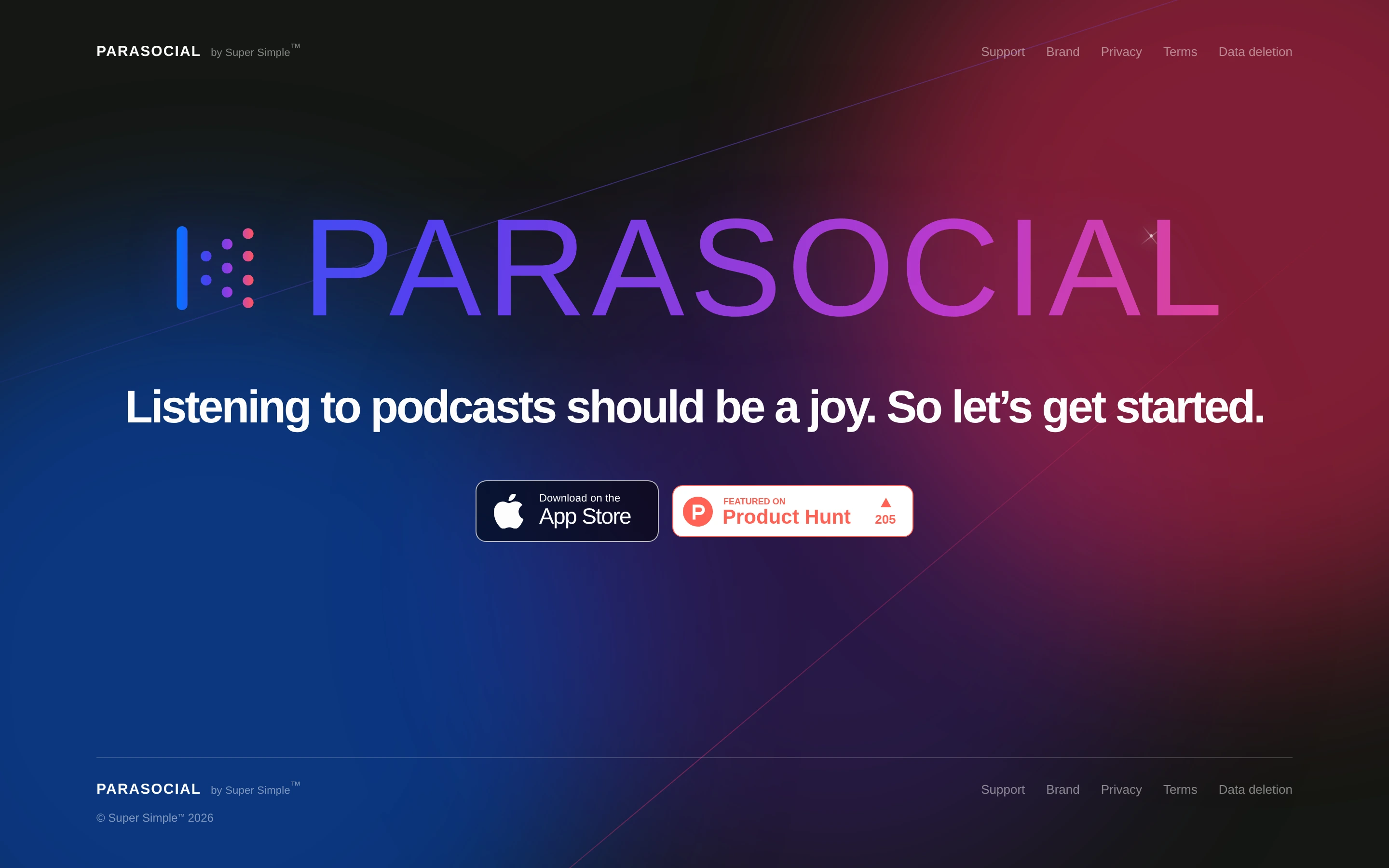 Parasocial — captured interface