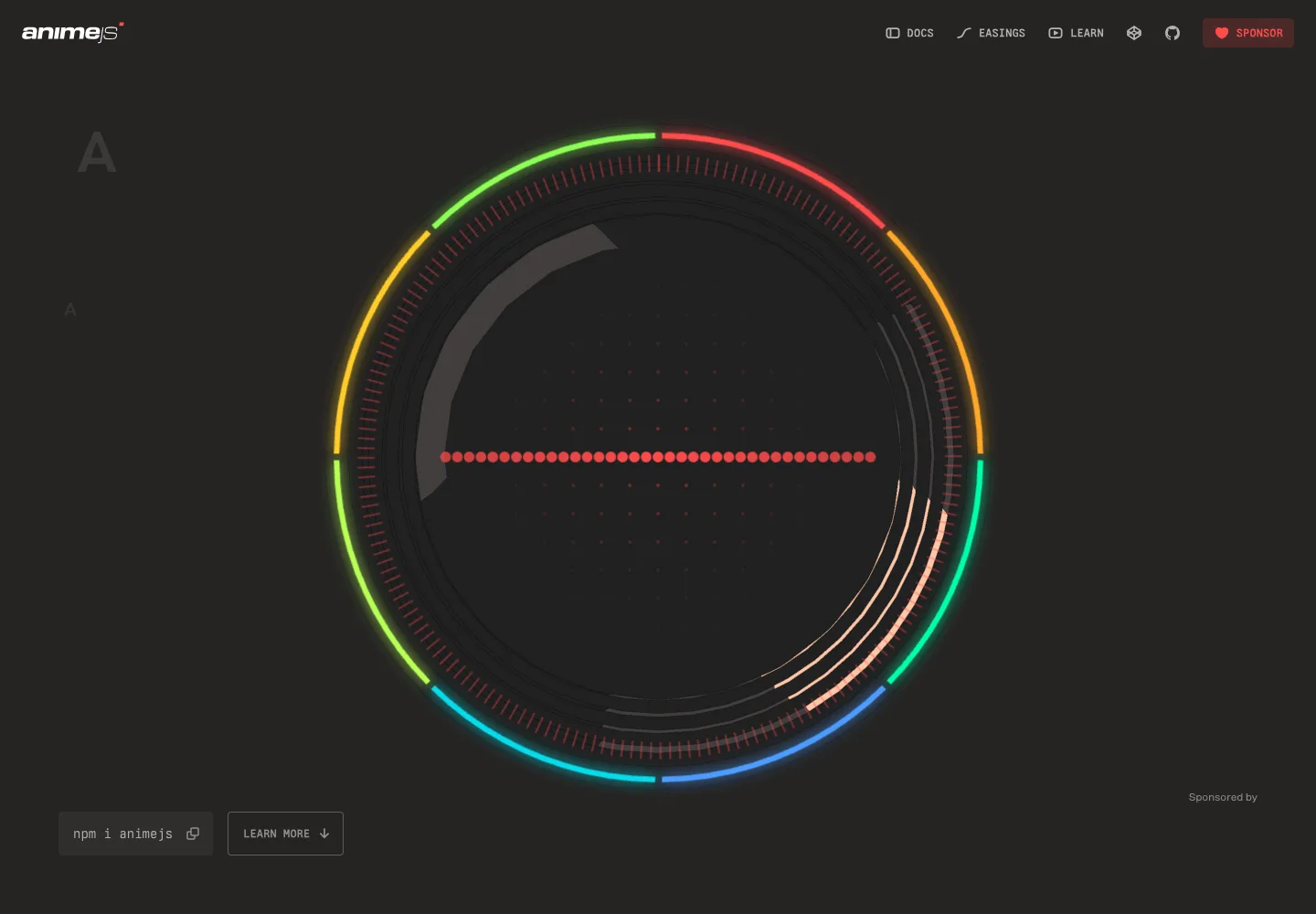 Anime.js — captured interface