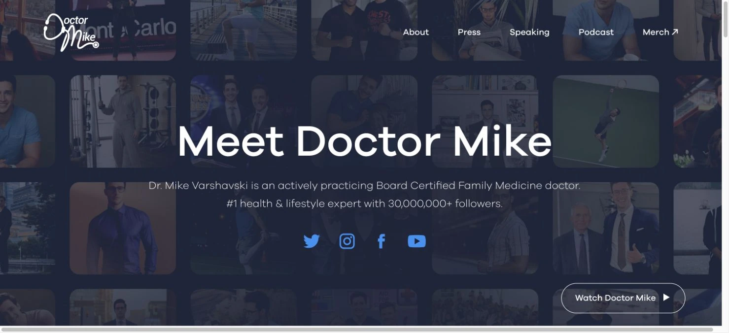 Doctor Mike — captured interface