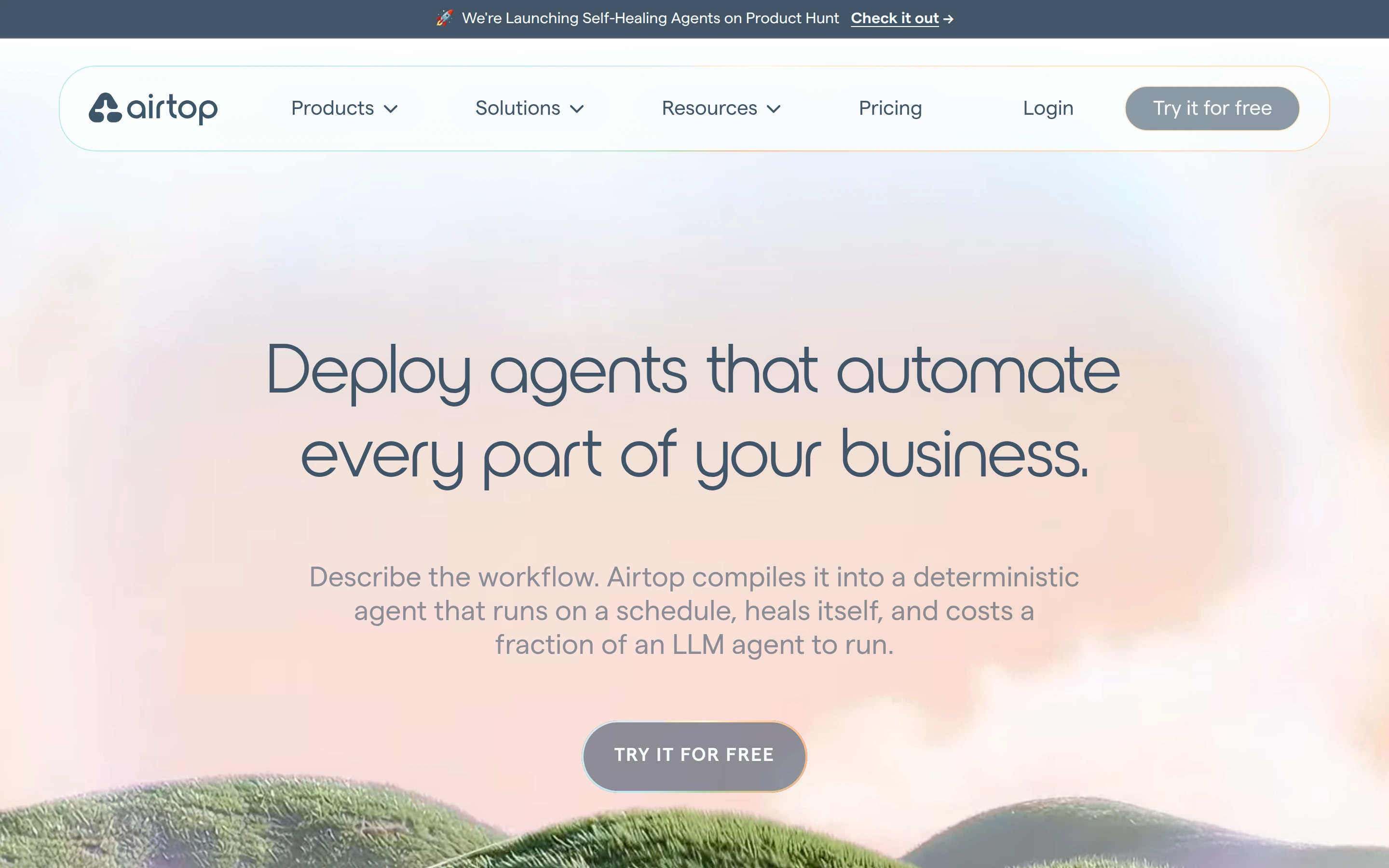 Airtop — captured interface