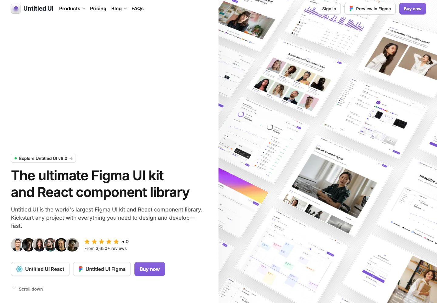 Untitled UI — captured interface