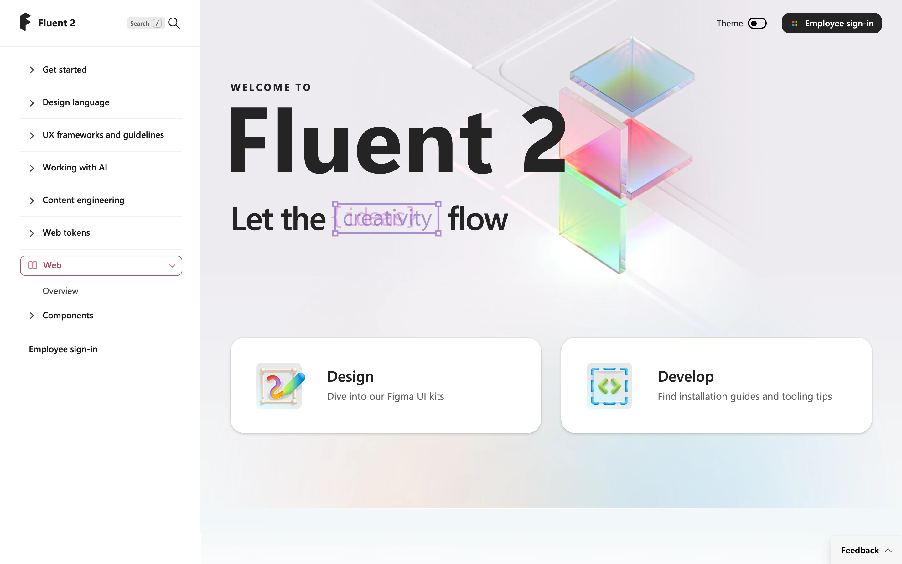 Microsoft Fluent 2 — captured interface