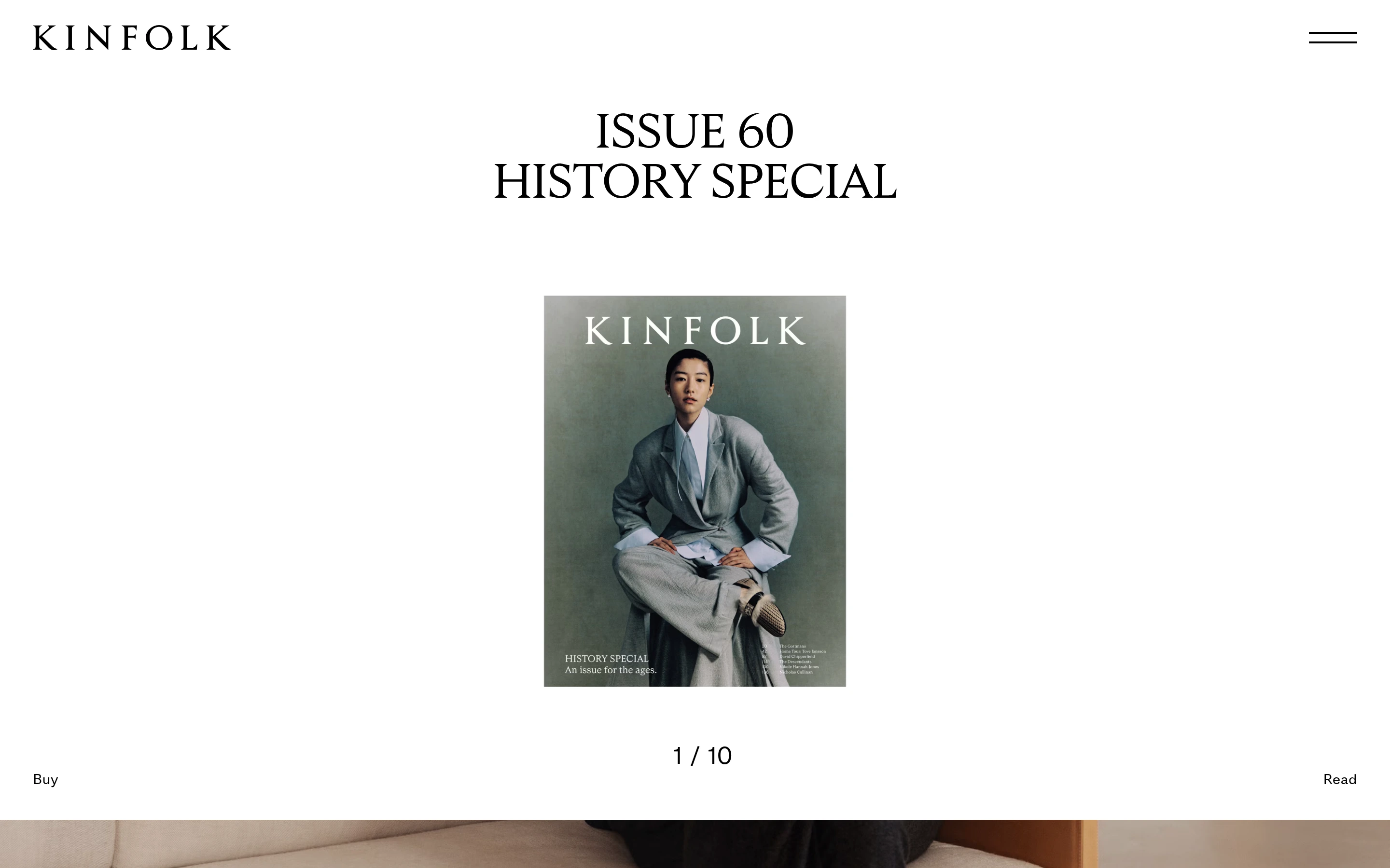 Kinfolk — captured interface