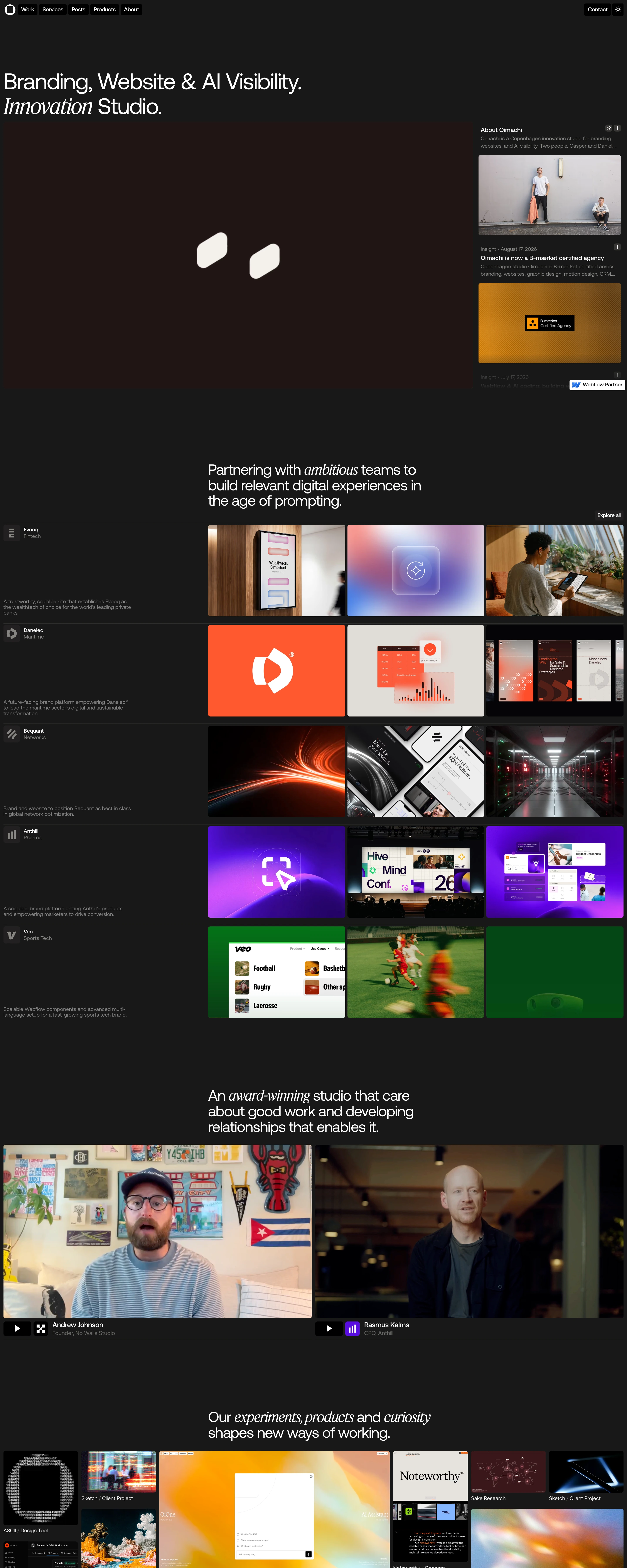 Oimachi — captured interface