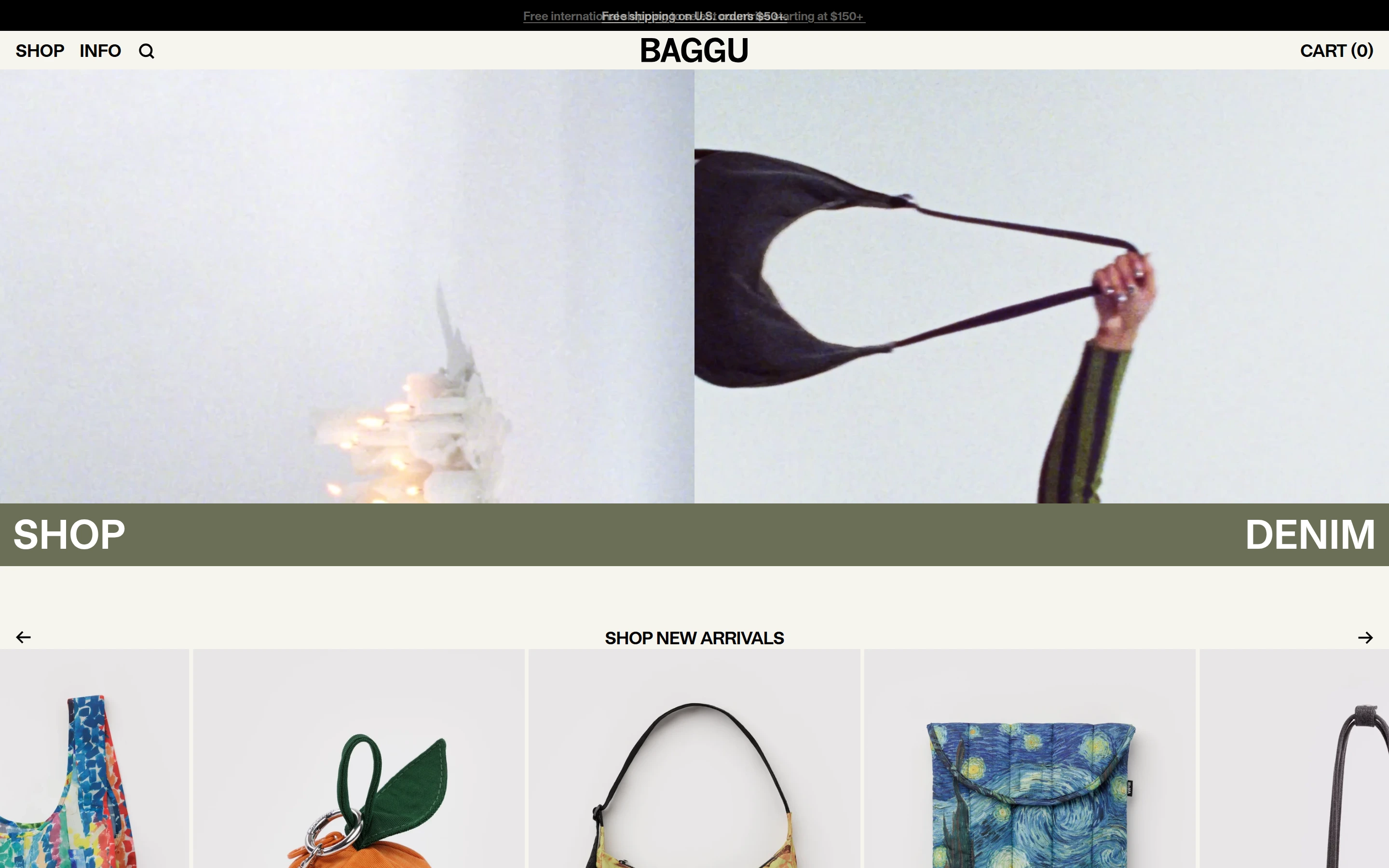 Baggu — captured interface