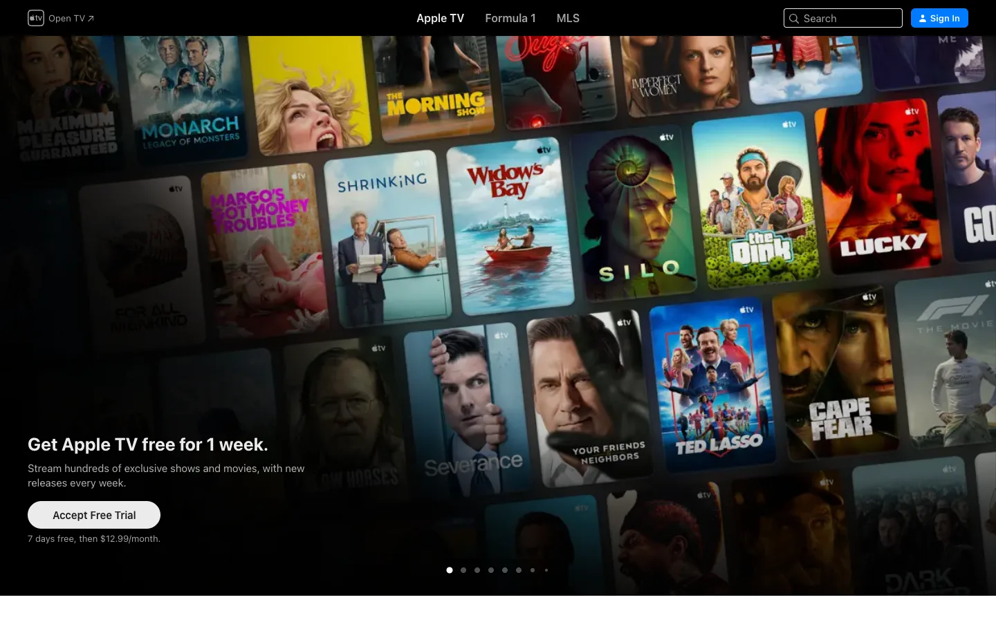Apple TV — Browse — captured interface