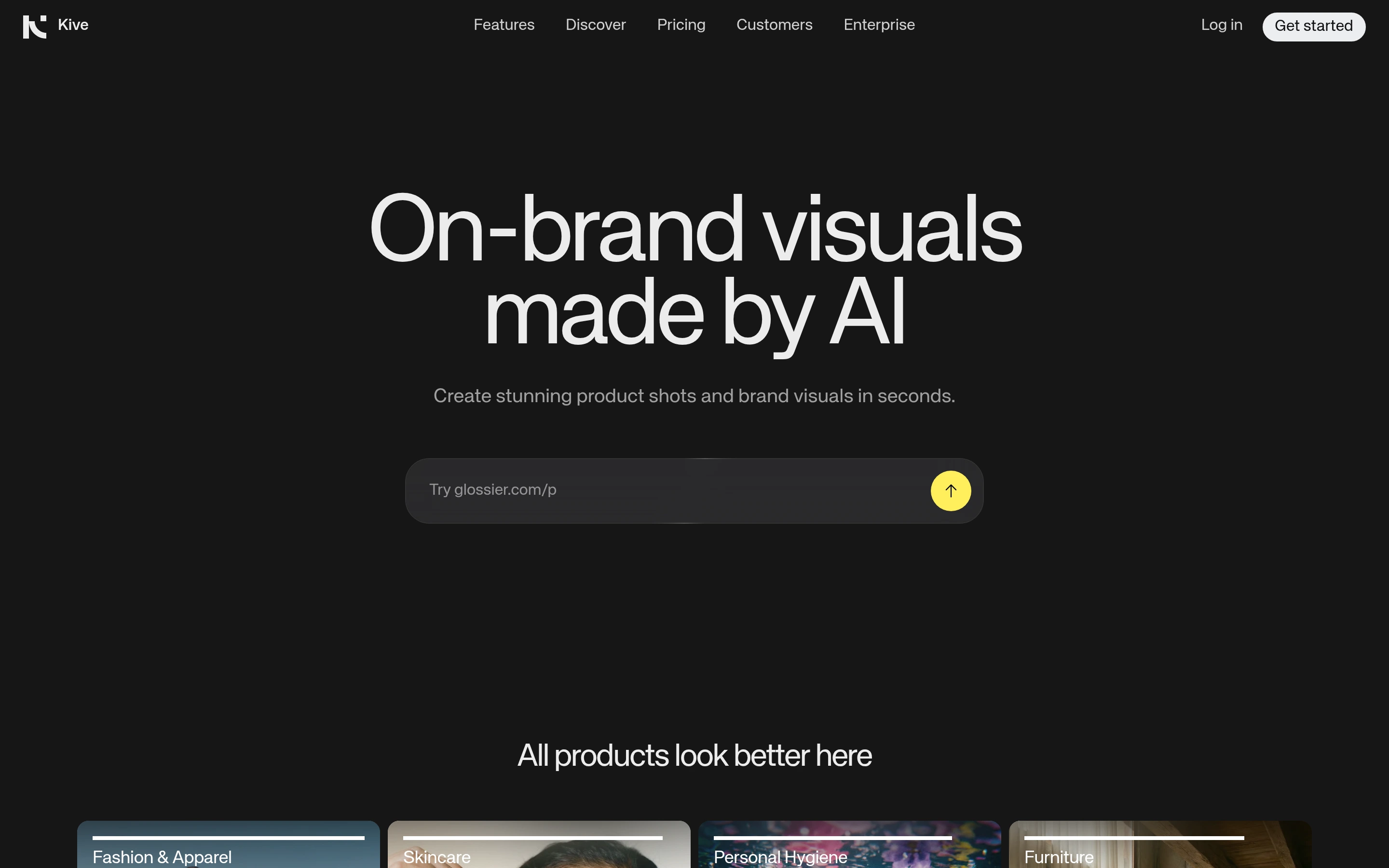 Kive — captured interface