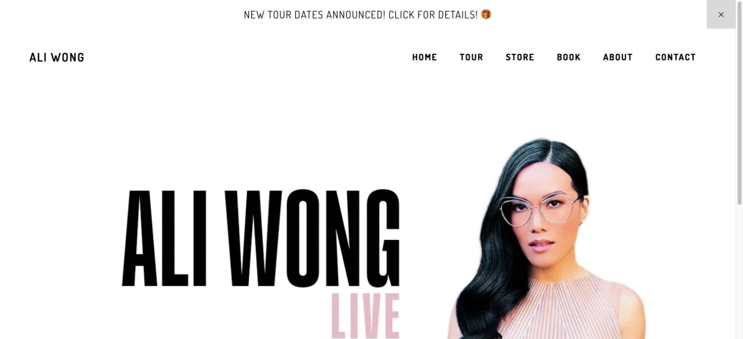 Ali Wong — captured interface
