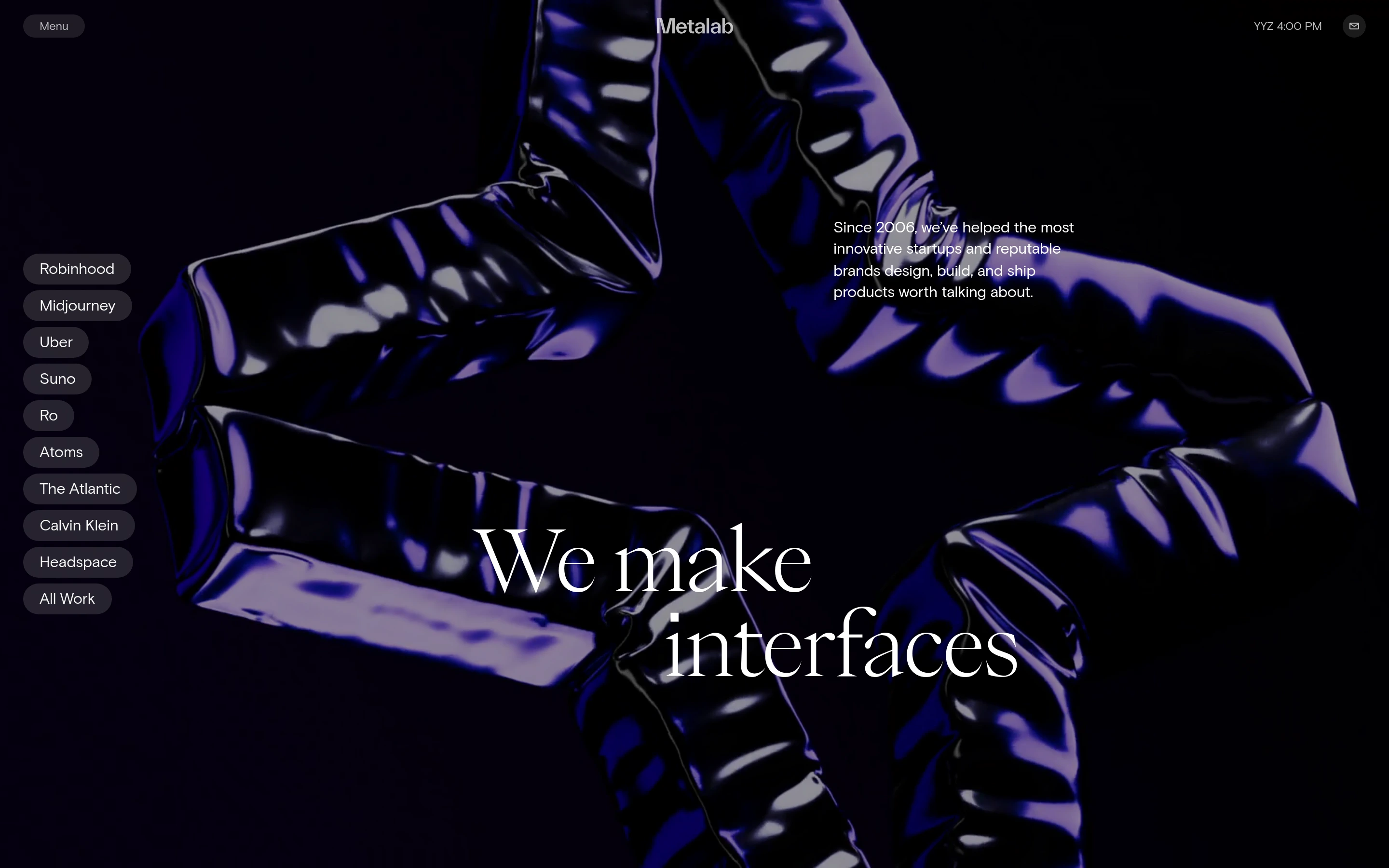 Metalab — captured interface