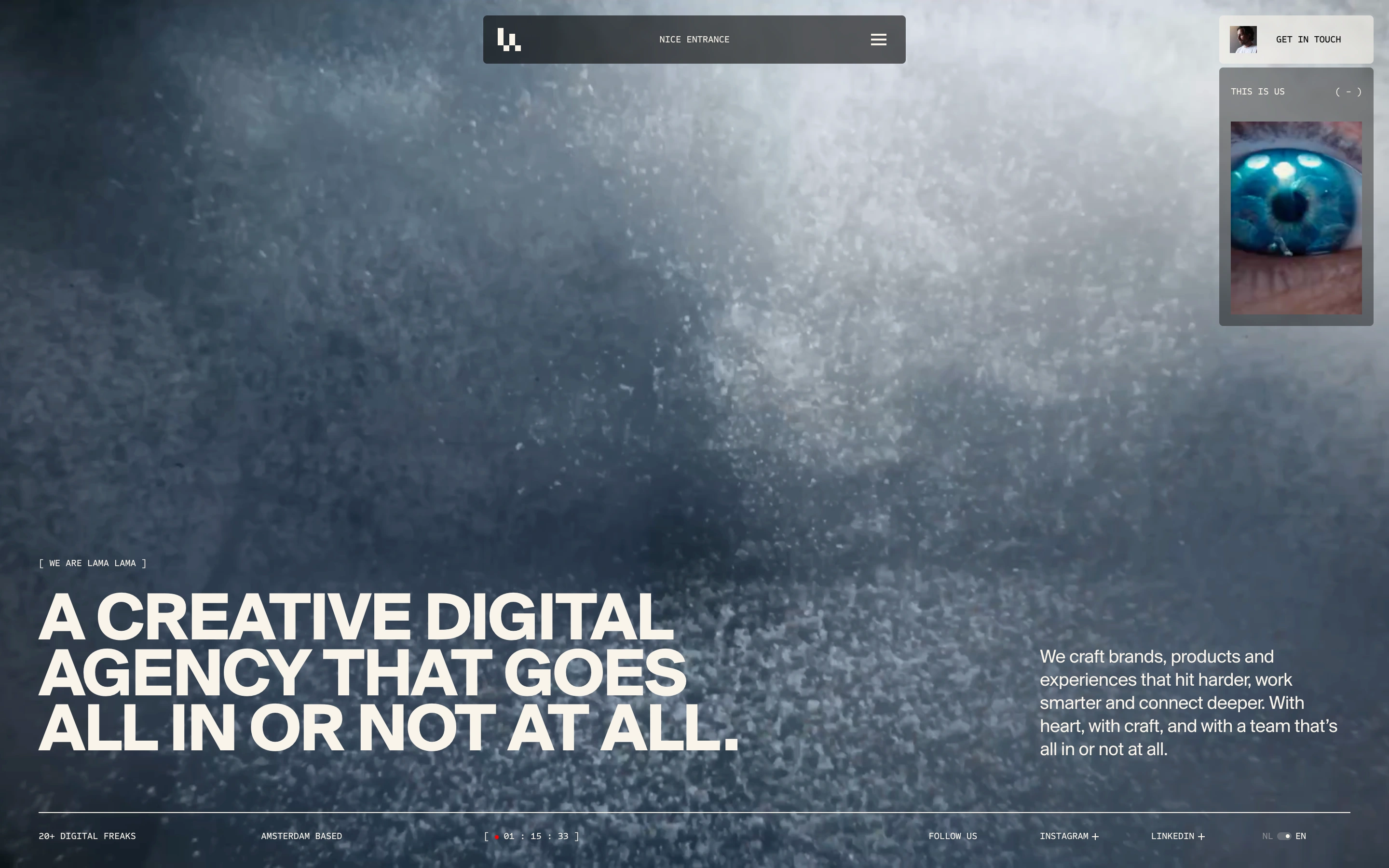 Lama Lama — captured interface