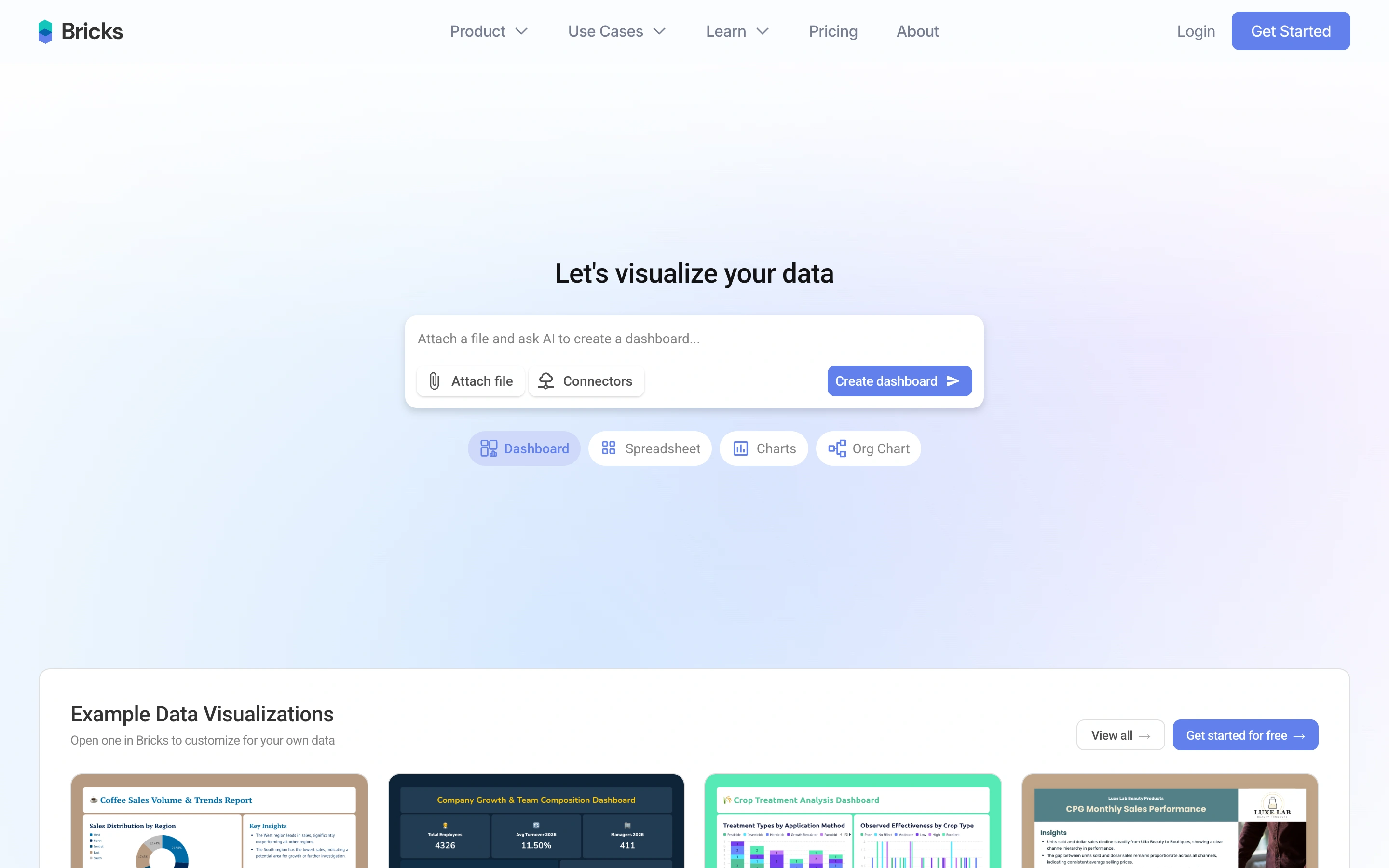 Bricks — captured interface