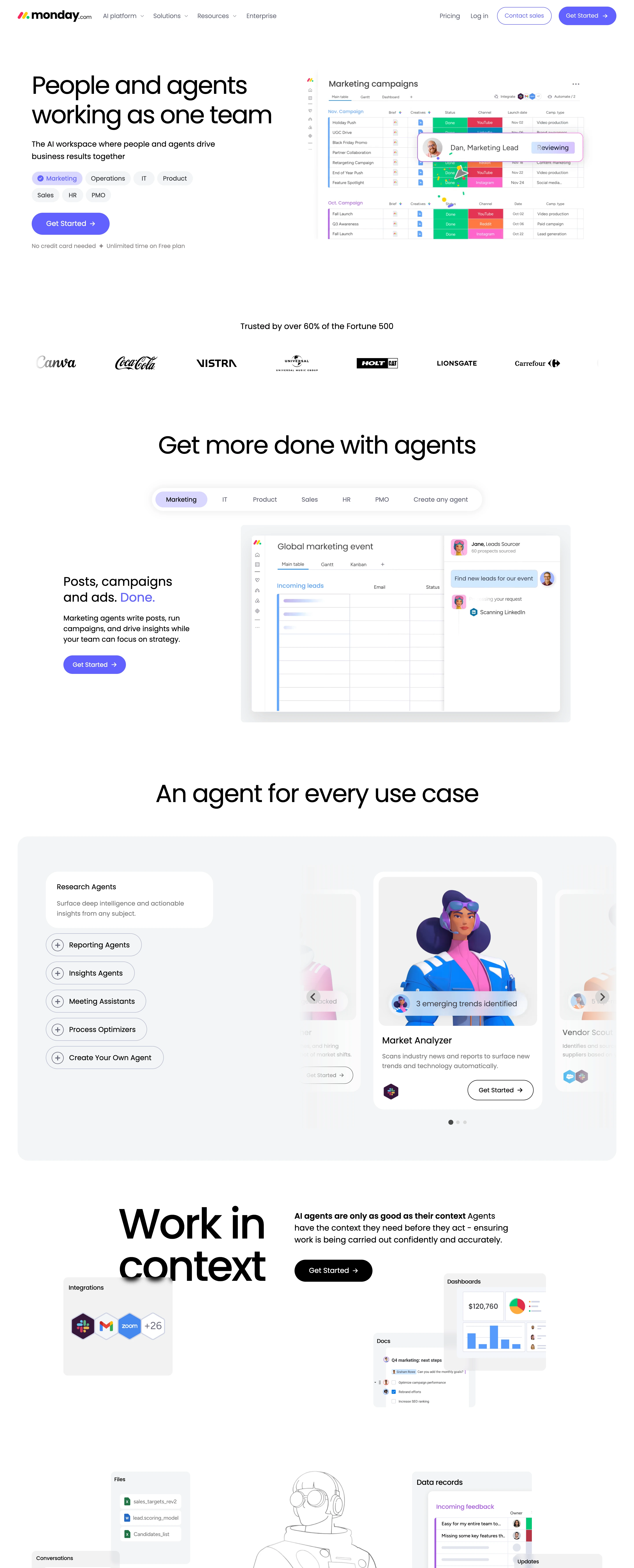 monday.com — Vibrant Product-UI SaaS — captured interface