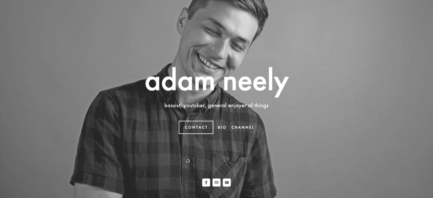 Adam Neely — captured interface
