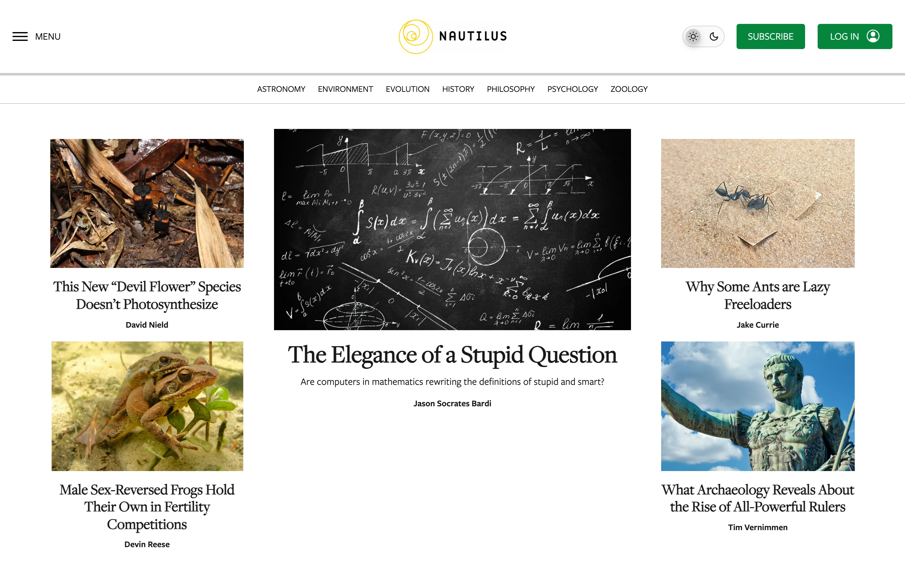 Nautilus — captured interface