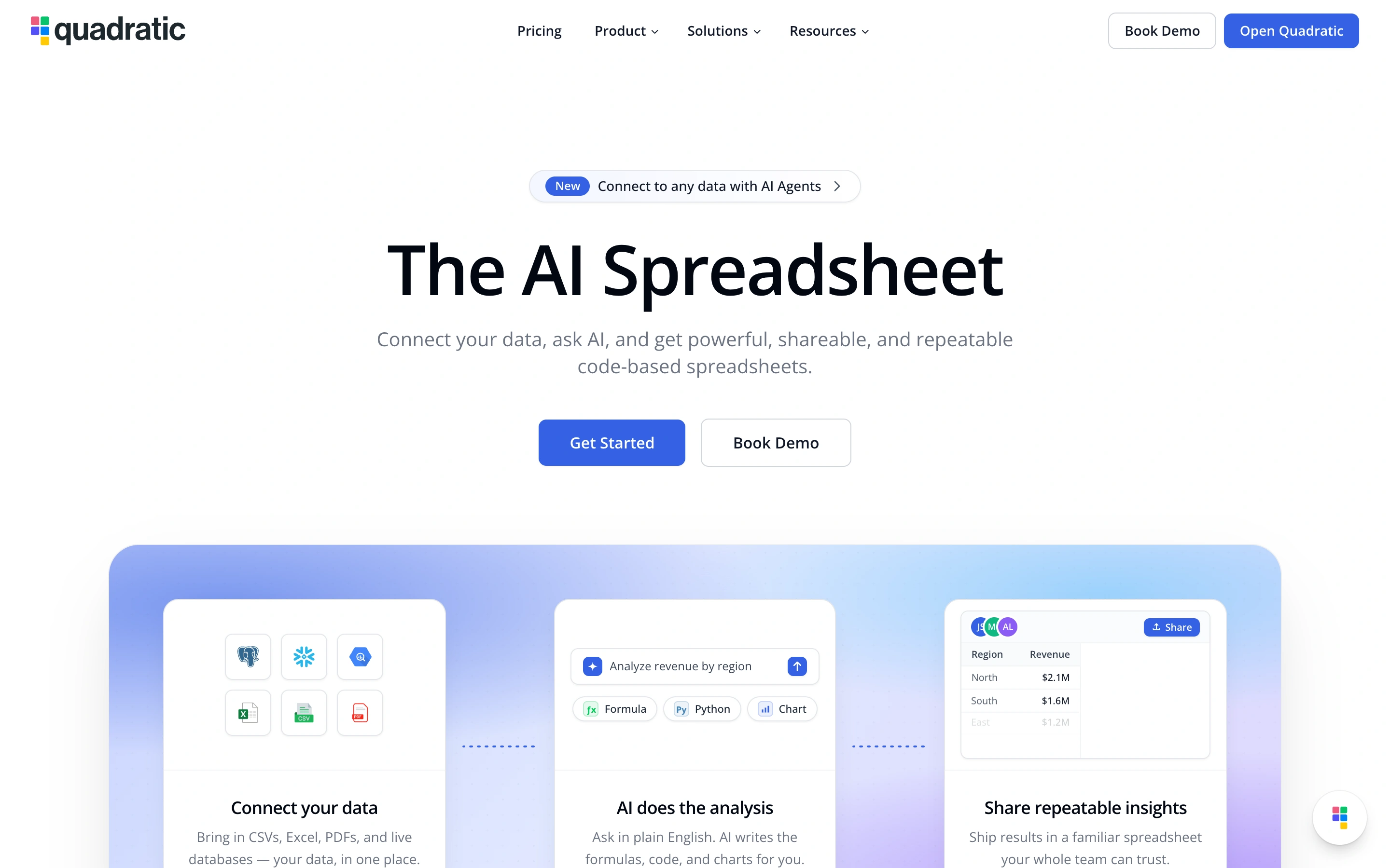 Quadratic — captured interface