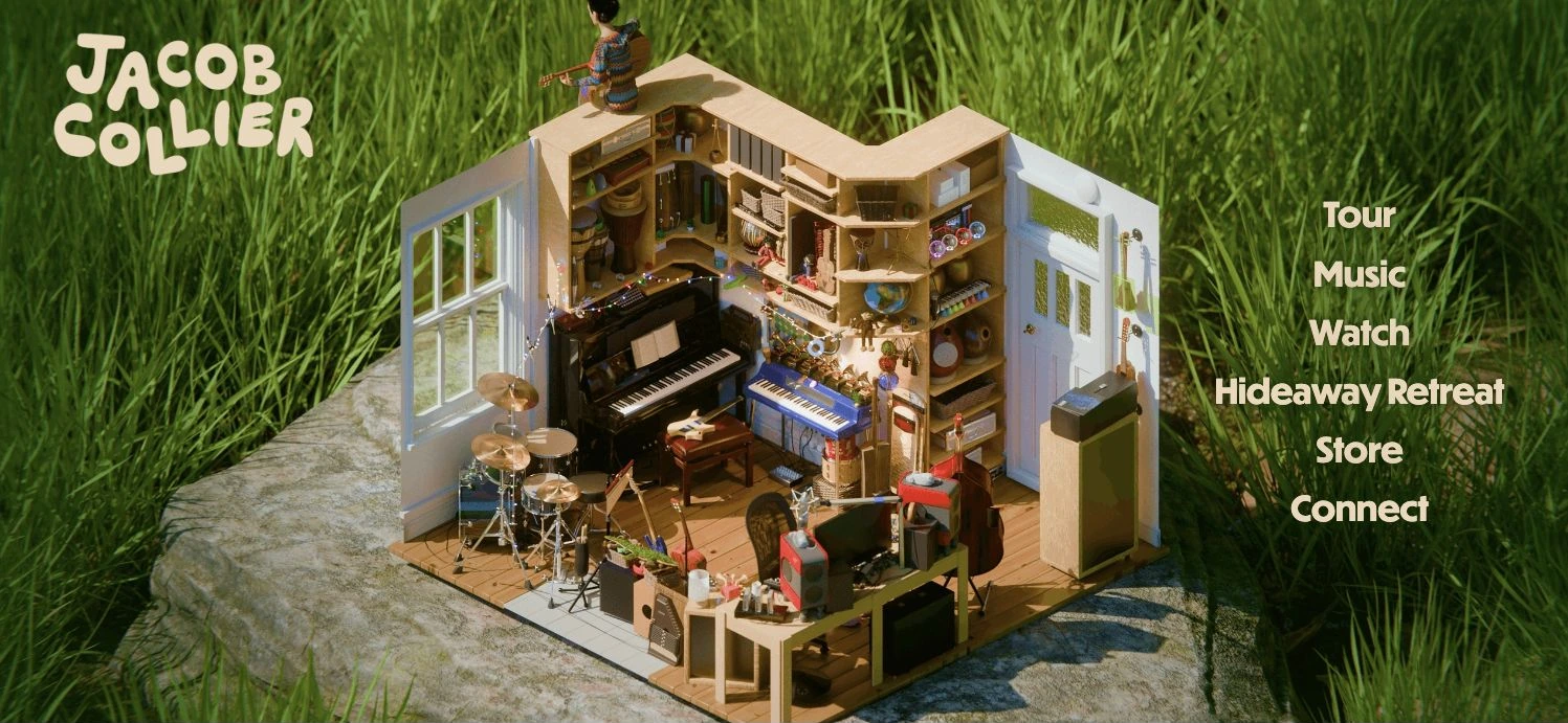 Jacob Collier — captured interface