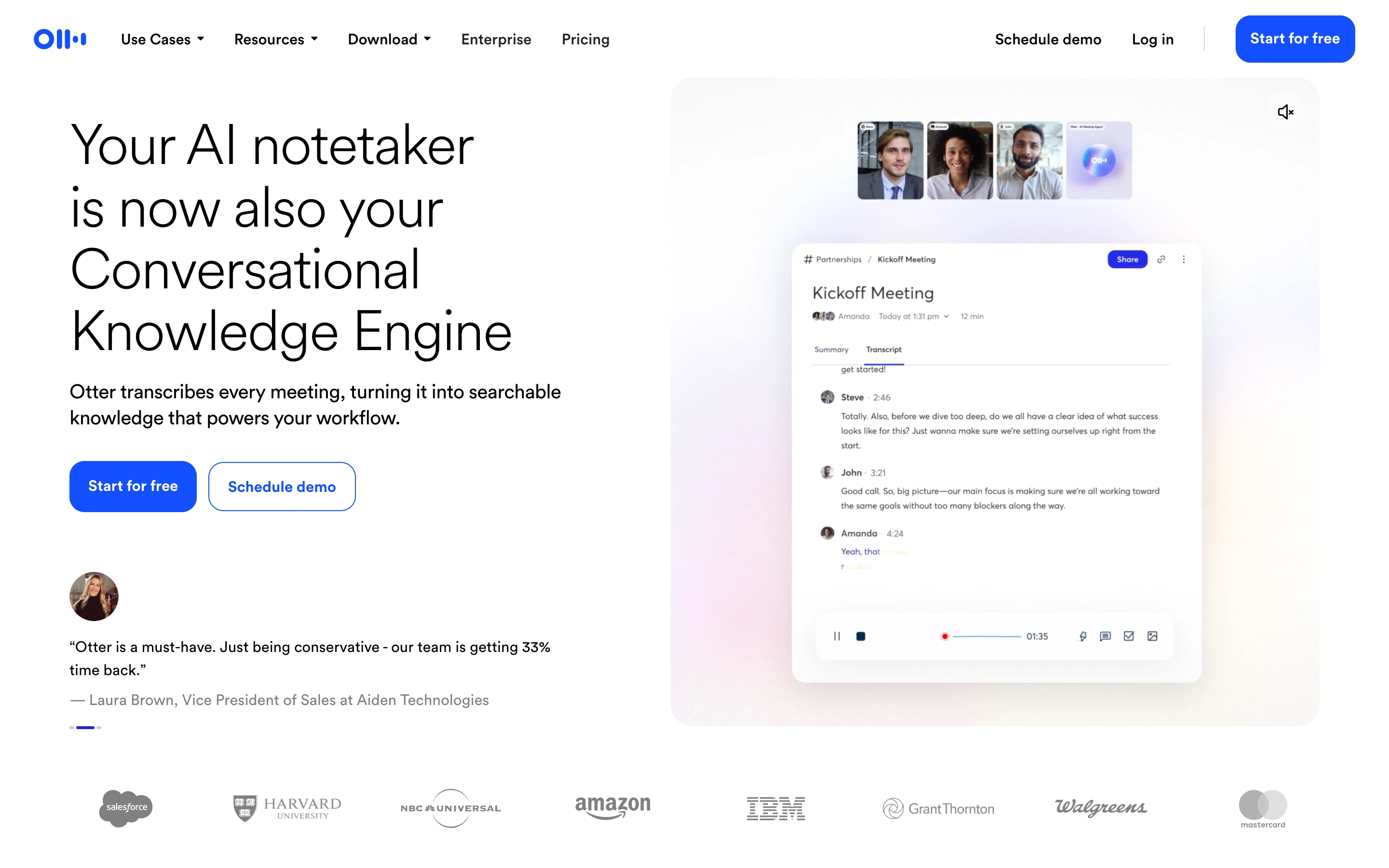 Otter — captured interface