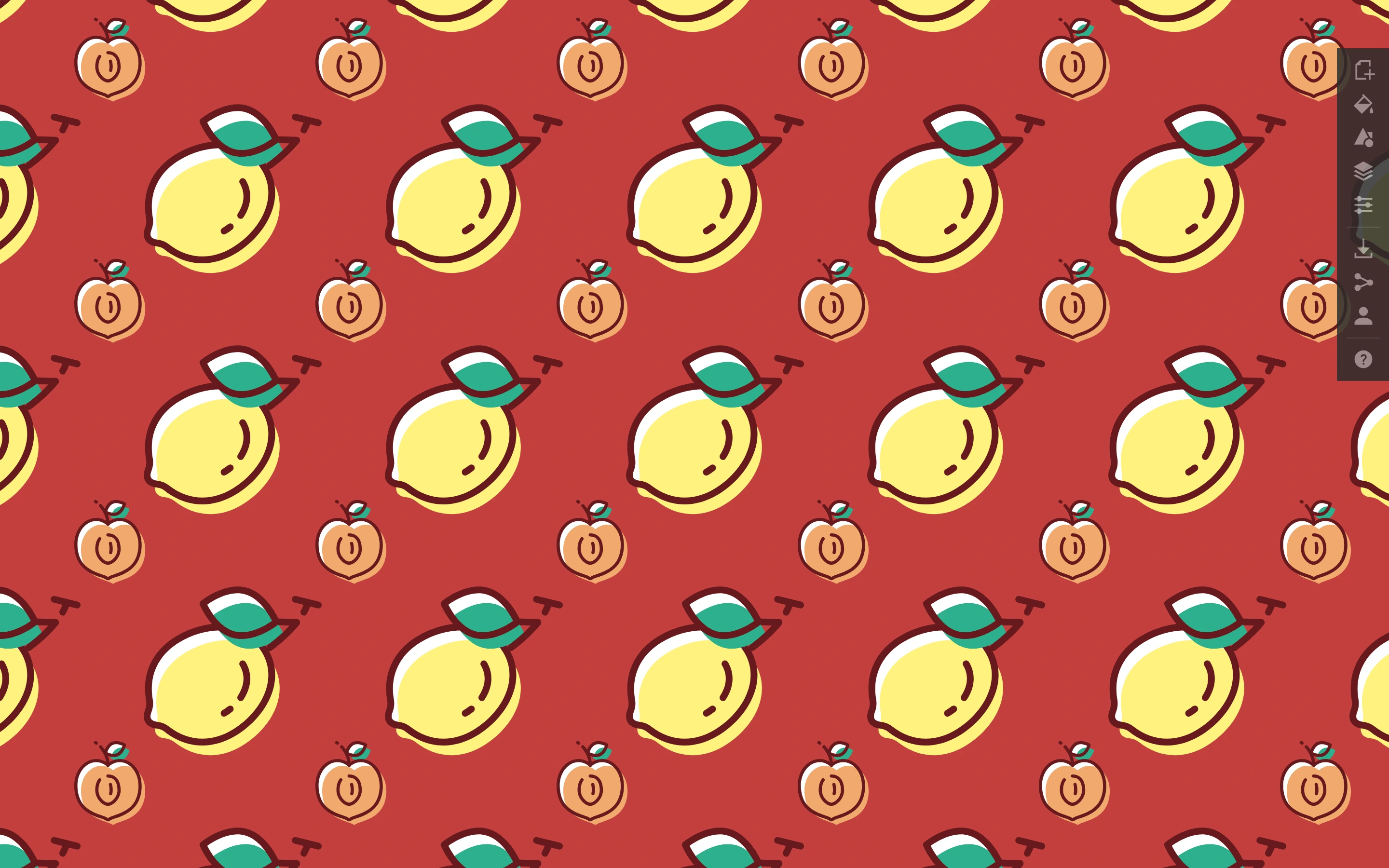 Patterninja — Pattern composer — captured interface