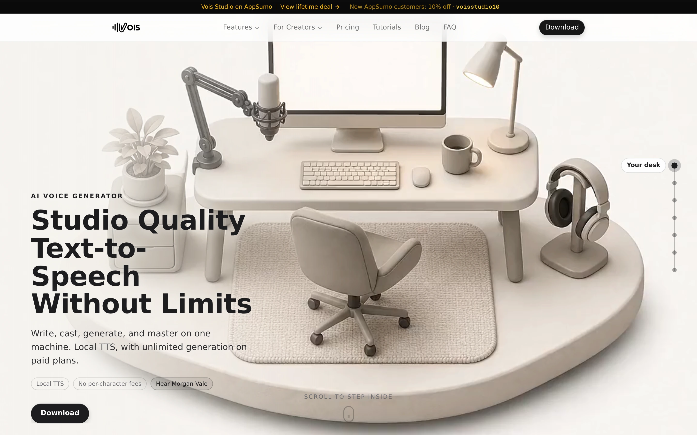 Vois — captured interface
