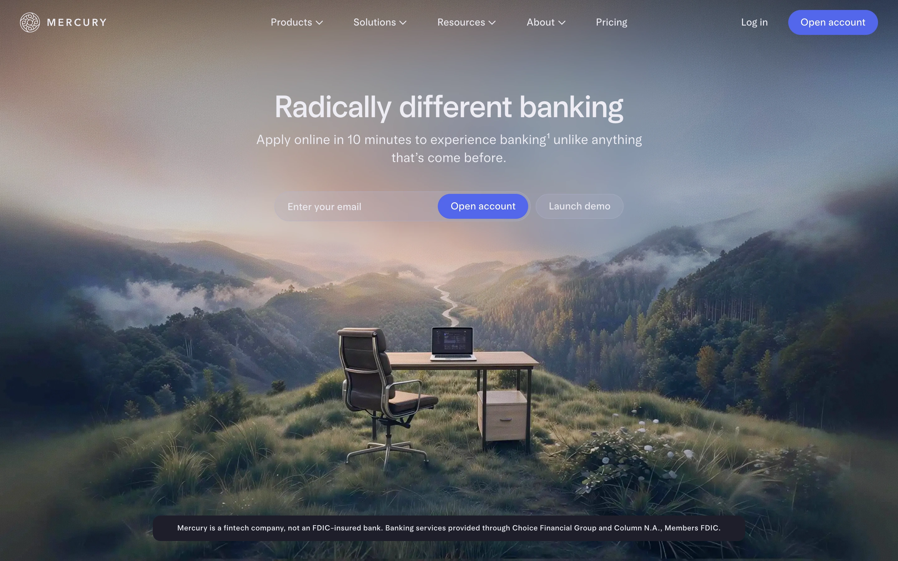 Mercury — captured interface