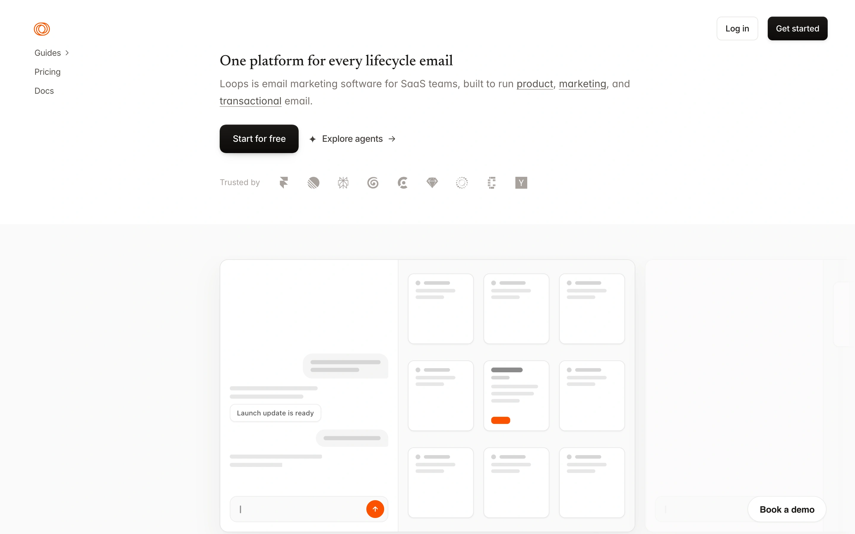 Loops — captured interface