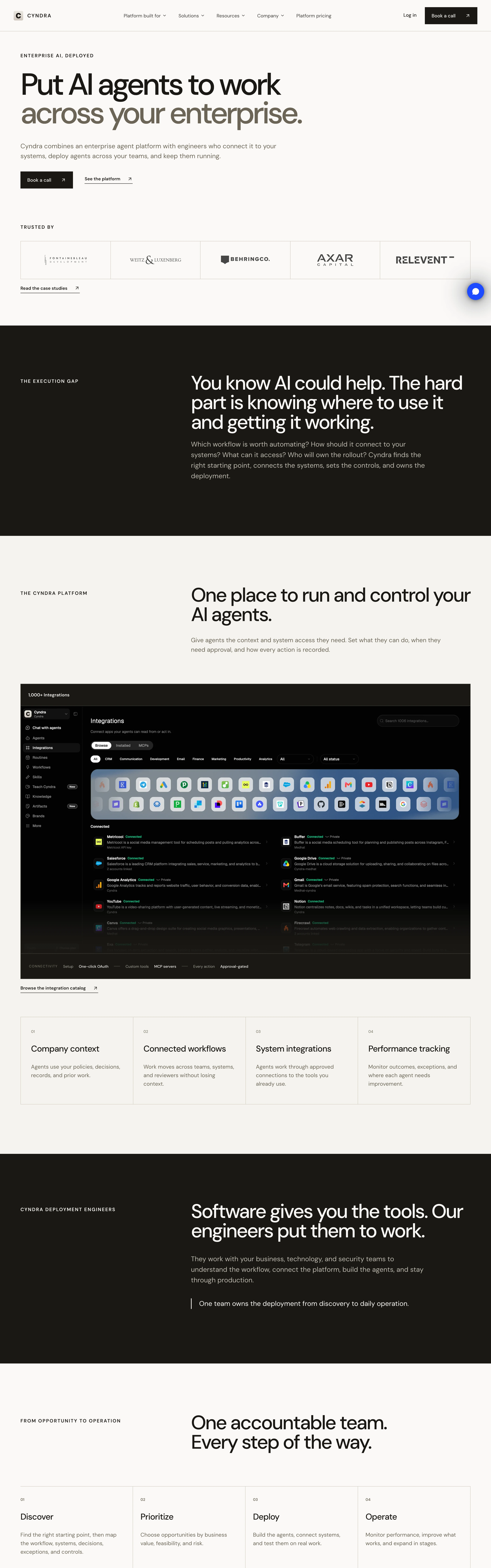 Cyndra — Obsidian AI Agents — captured interface
