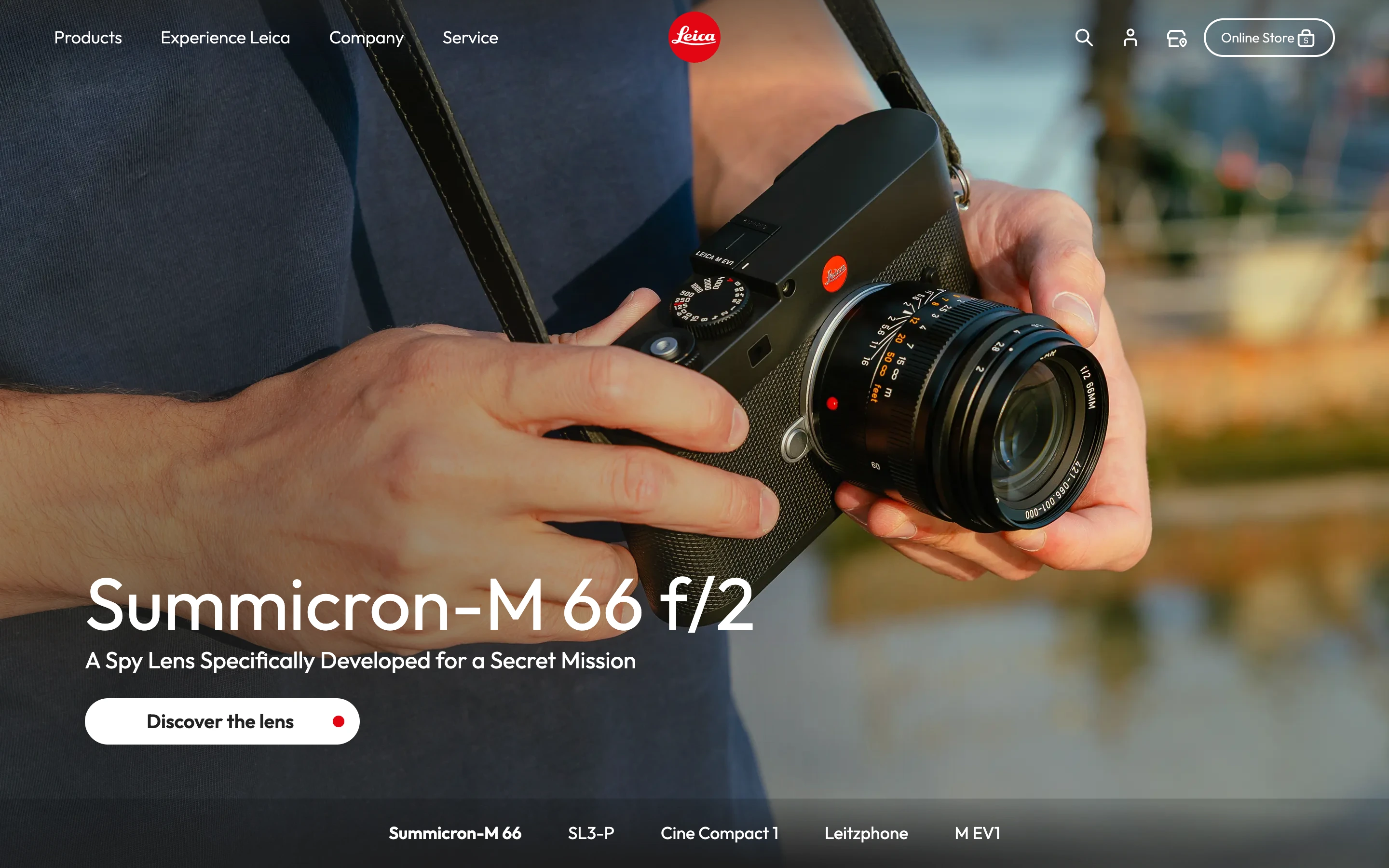 Leica Camera — captured interface